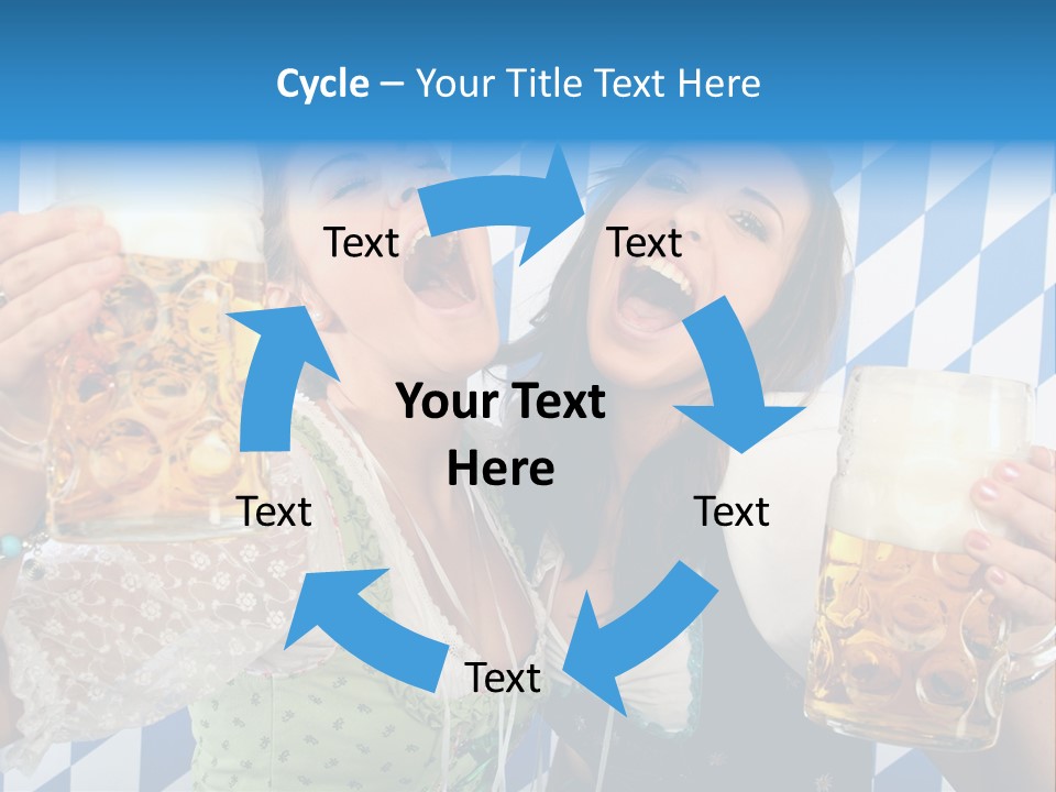 Folklore Rauten Youth PowerPoint Template