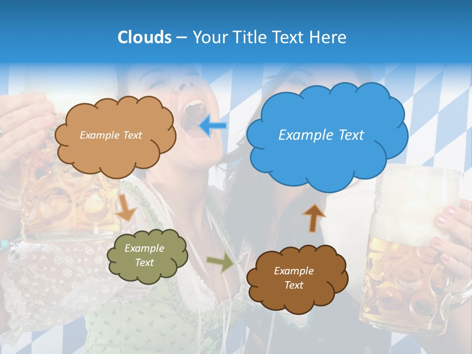 Folklore Rauten Youth PowerPoint Template