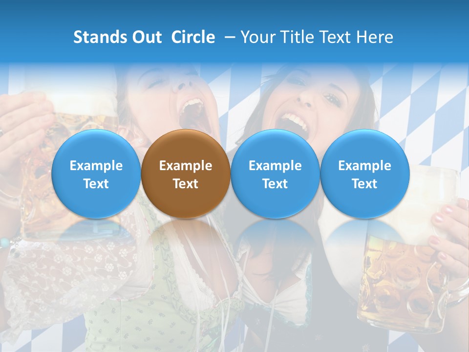 Folklore Rauten Youth PowerPoint Template