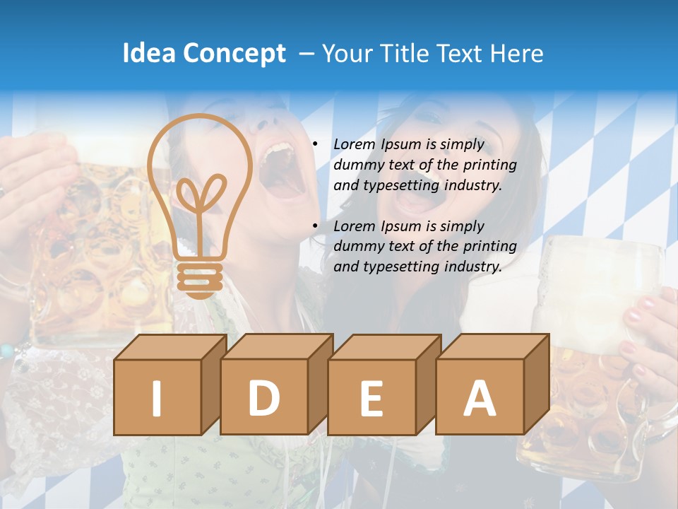 Folklore Rauten Youth PowerPoint Template