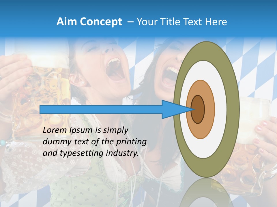 Folklore Rauten Youth PowerPoint Template