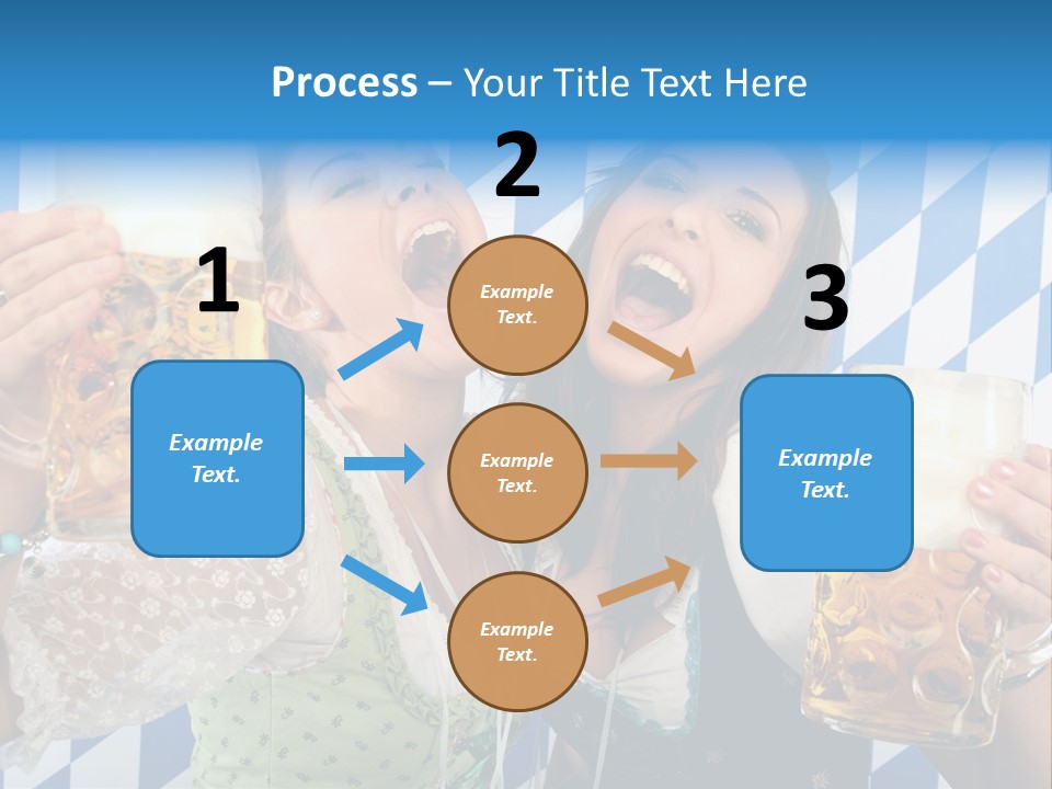 Folklore Rauten Youth PowerPoint Template