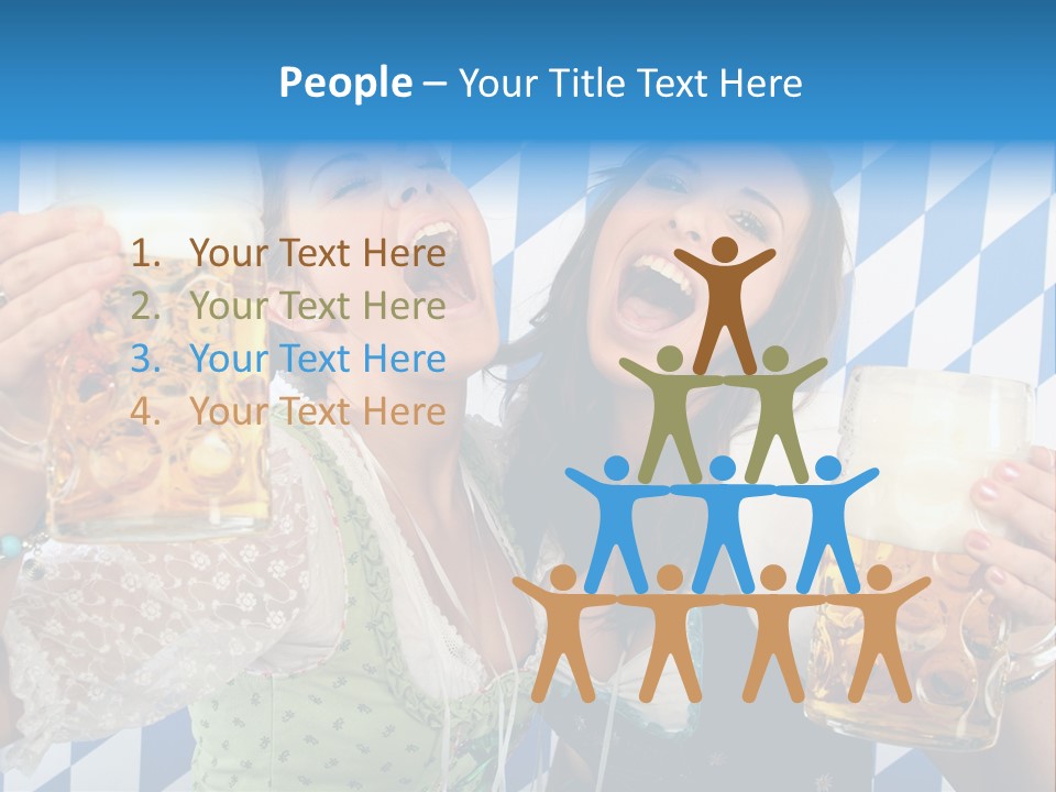 Folklore Rauten Youth PowerPoint Template