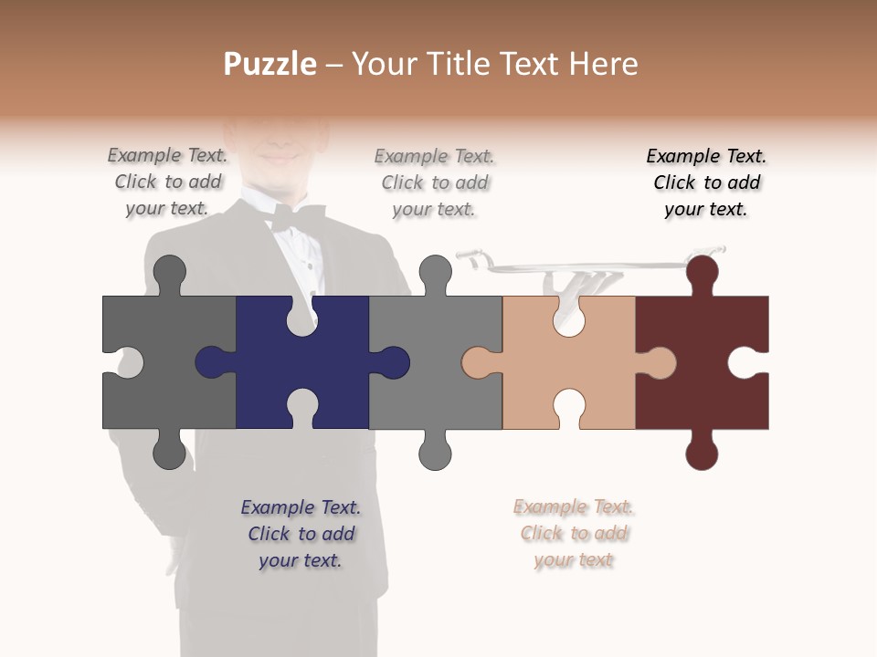 Young Serve Steel PowerPoint Template