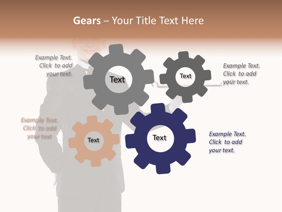 Young Serve Steel PowerPoint Template