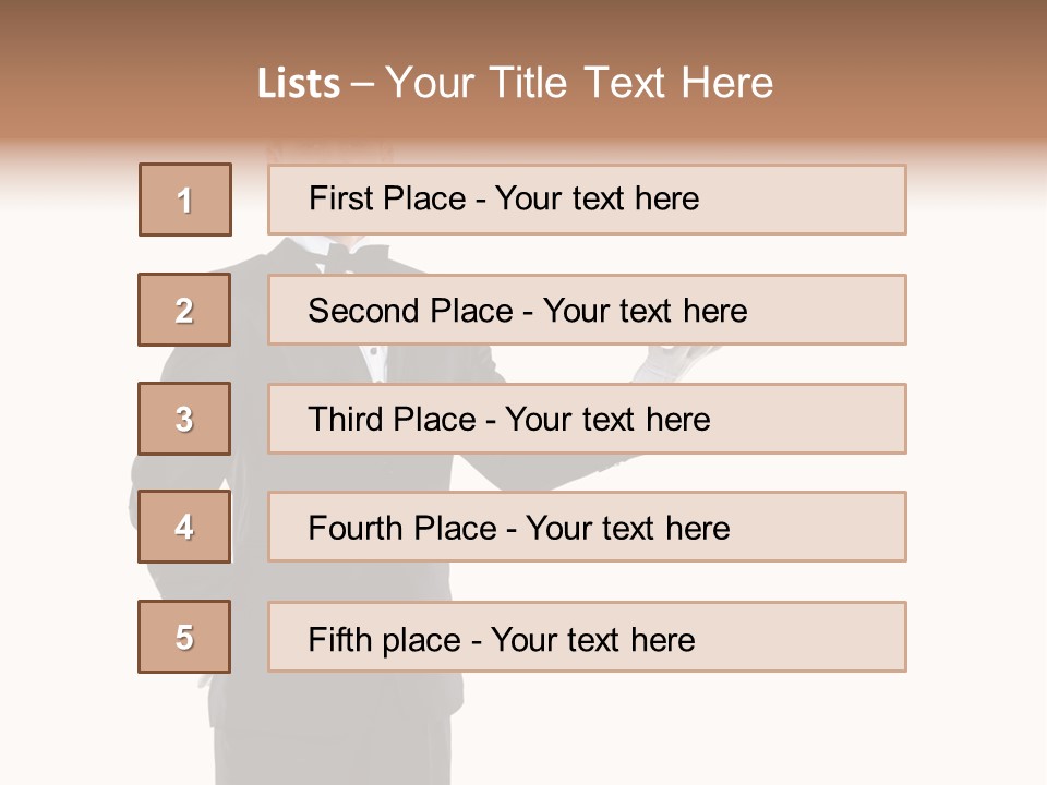Young Serve Steel PowerPoint Template