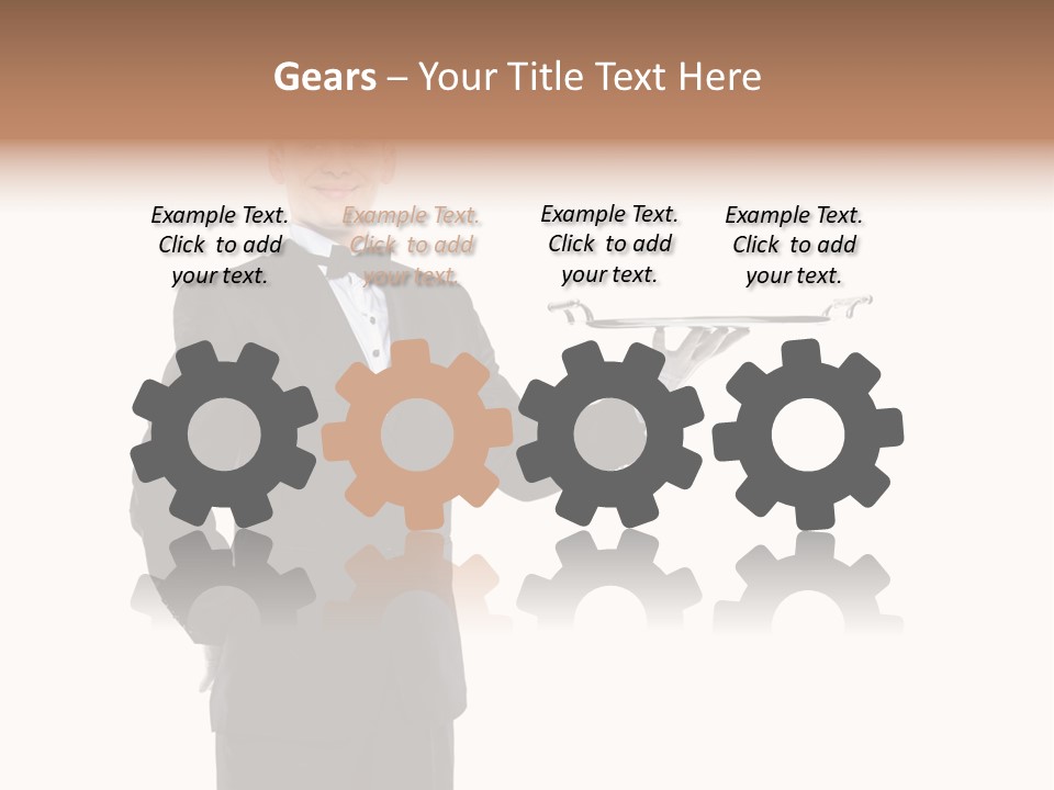 Young Serve Steel PowerPoint Template