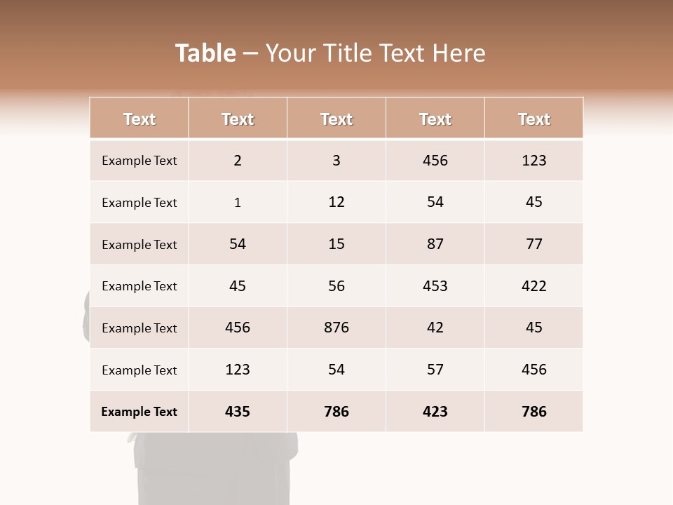 Young Serve Steel PowerPoint Template