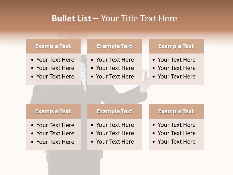 Young Serve Steel PowerPoint Template