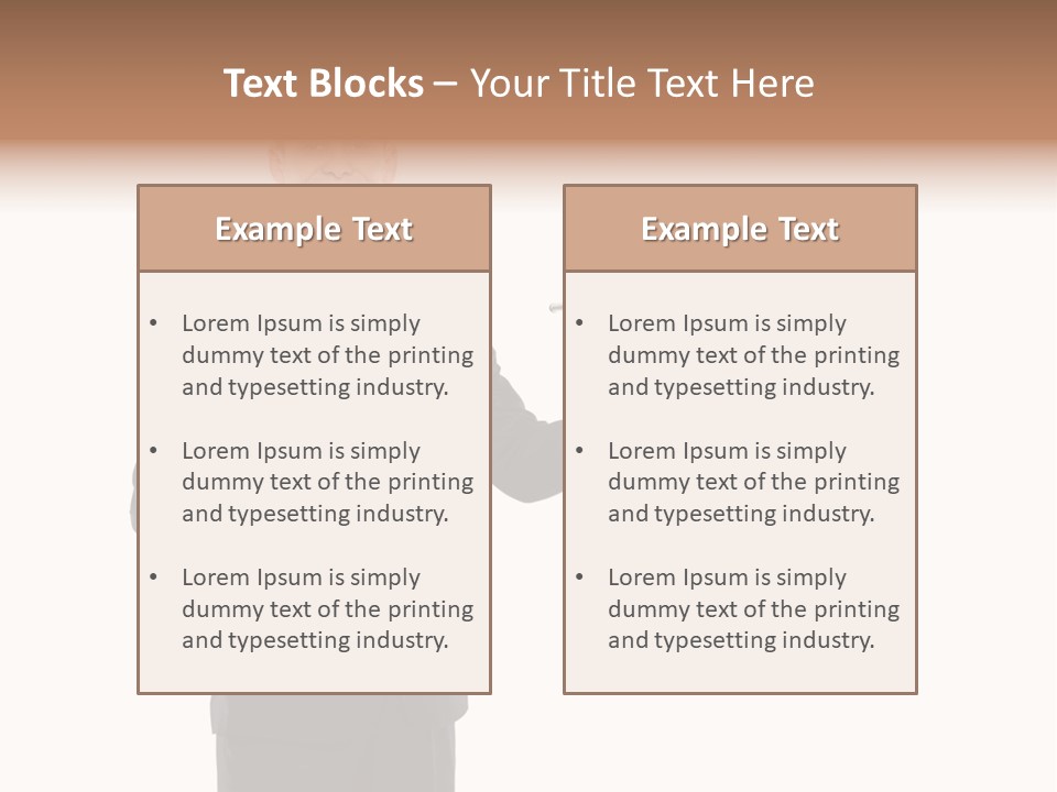 Young Serve Steel PowerPoint Template