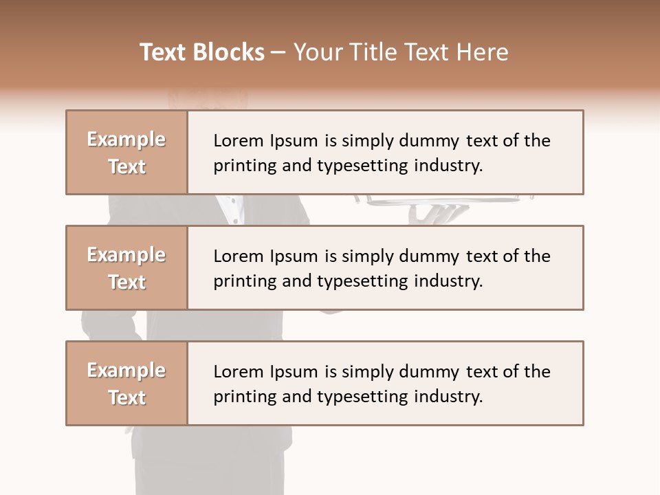 Young Serve Steel PowerPoint Template