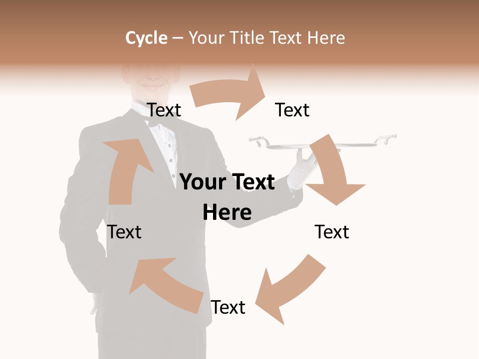 Young Serve Steel PowerPoint Template