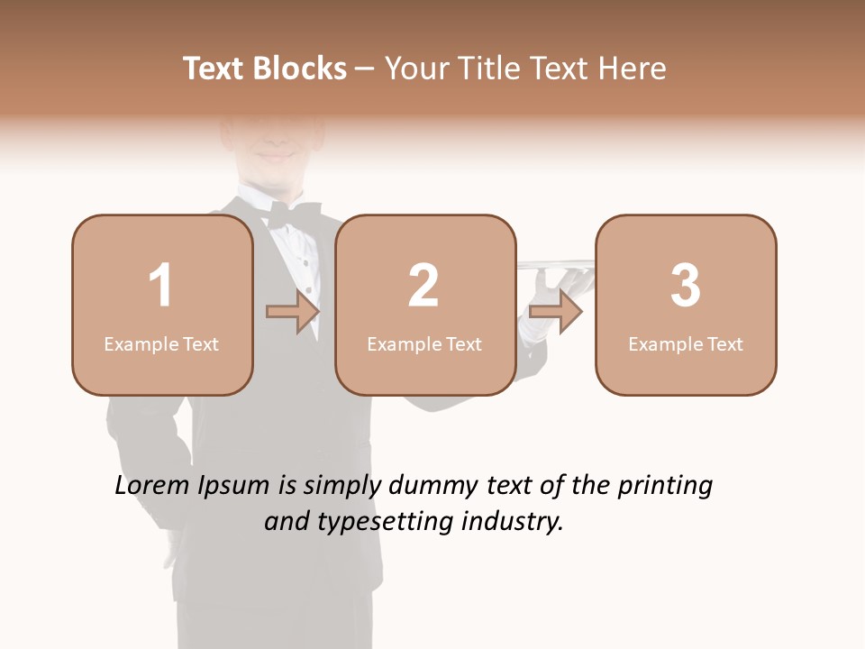 Young Serve Steel PowerPoint Template