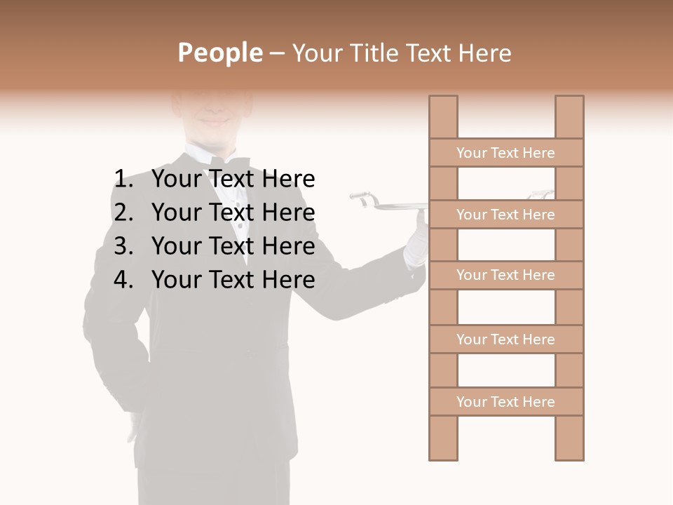 Young Serve Steel PowerPoint Template