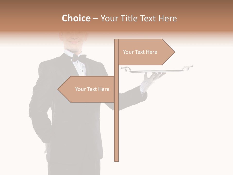 Young Serve Steel PowerPoint Template