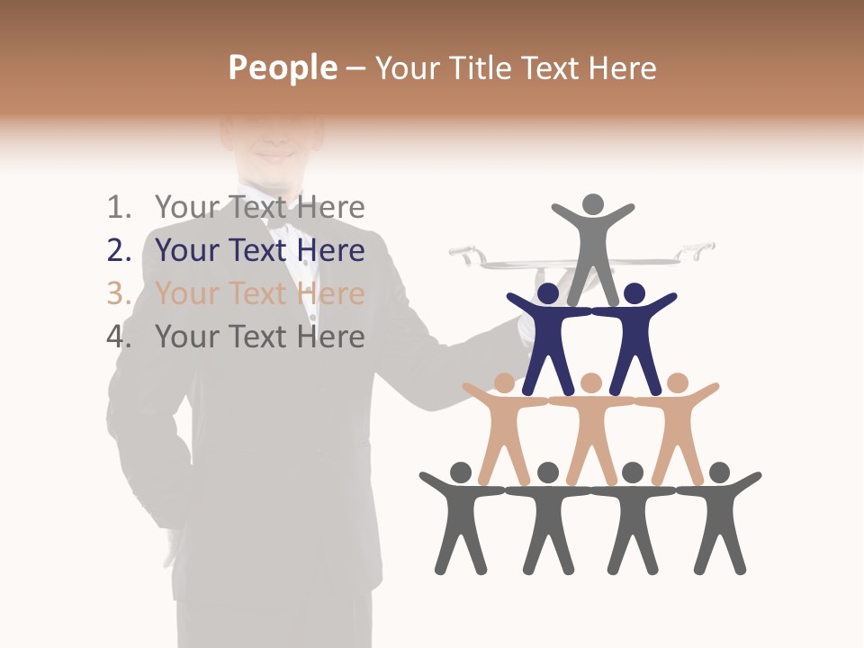 Young Serve Steel PowerPoint Template