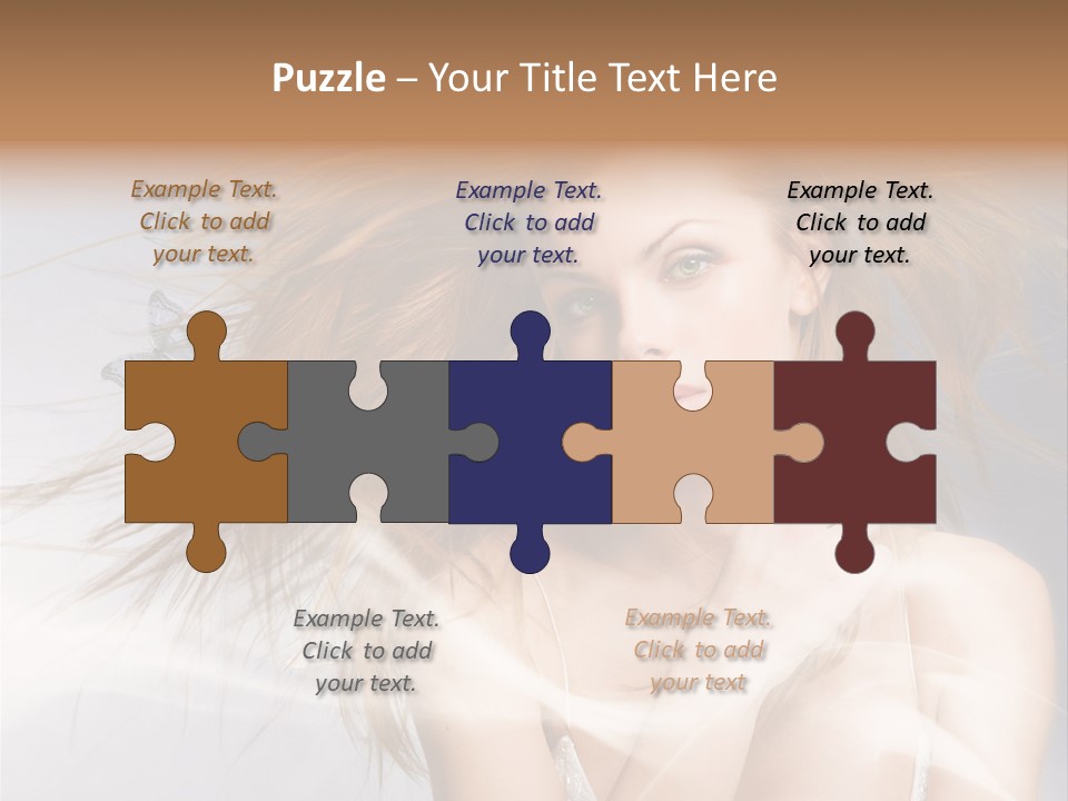 Joyful Happy Hair PowerPoint Template