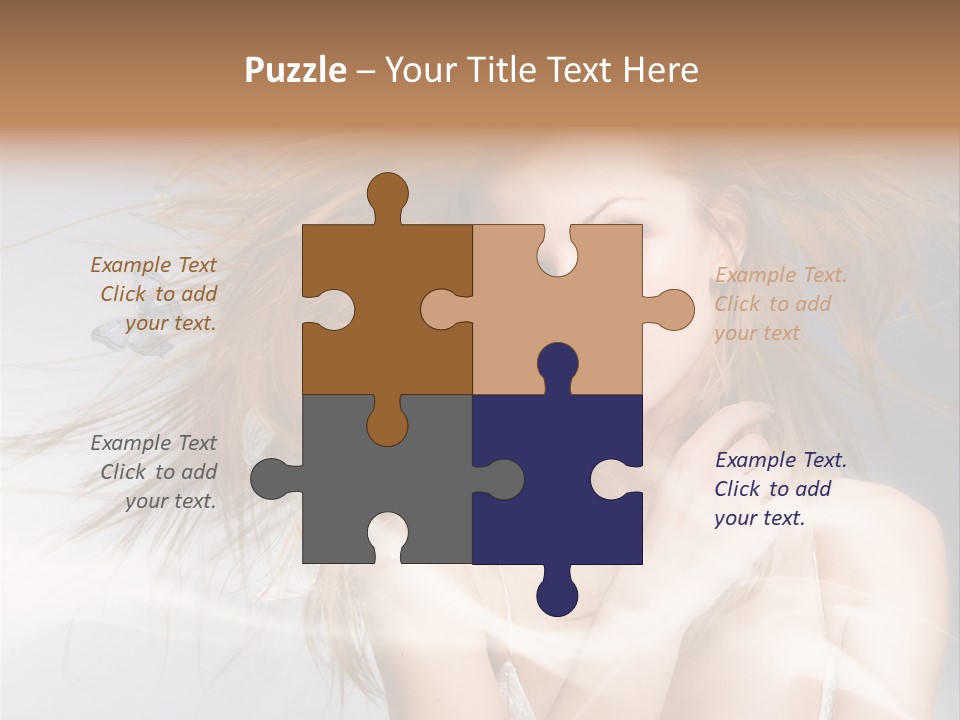 Joyful Happy Hair PowerPoint Template