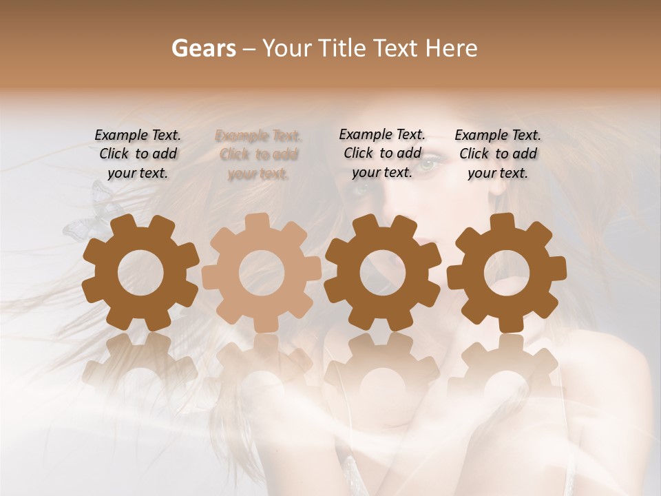 Joyful Happy Hair PowerPoint Template