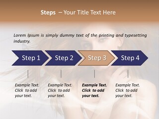Joyful Happy Hair PowerPoint Template