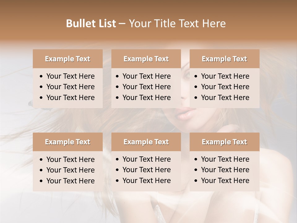 Joyful Happy Hair PowerPoint Template