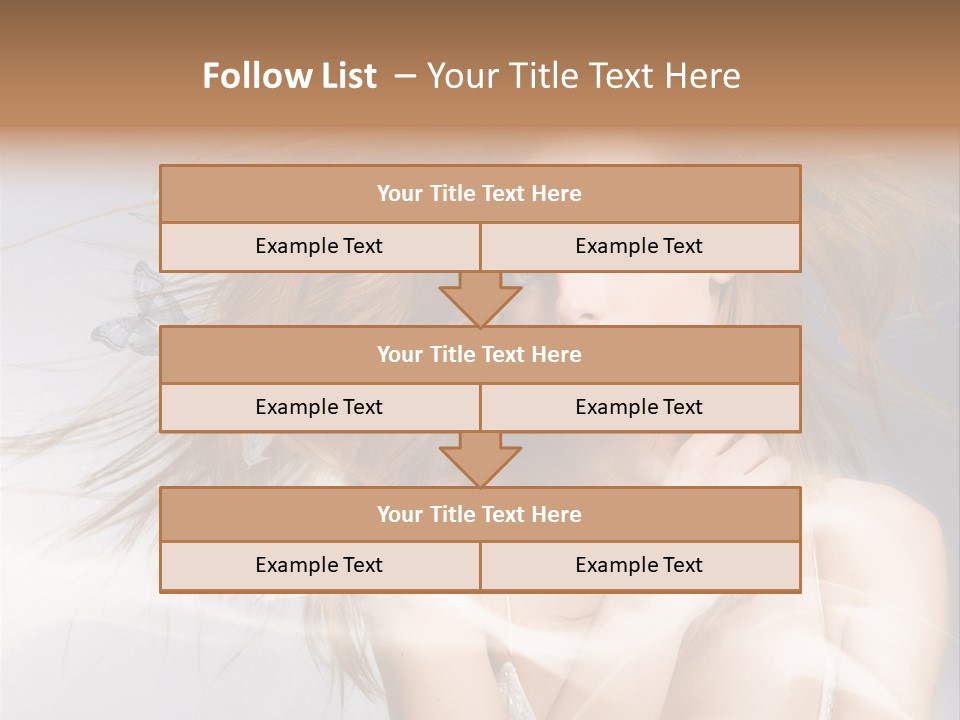 Joyful Happy Hair PowerPoint Template