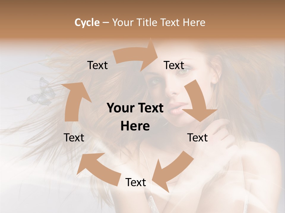 Joyful Happy Hair PowerPoint Template