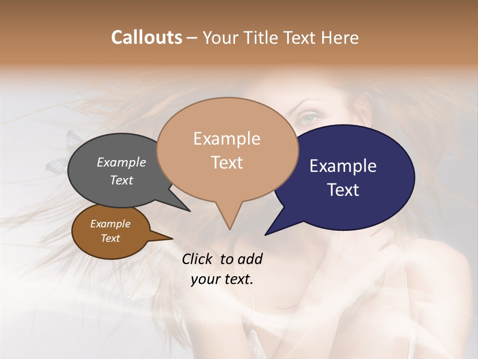 Joyful Happy Hair PowerPoint Template