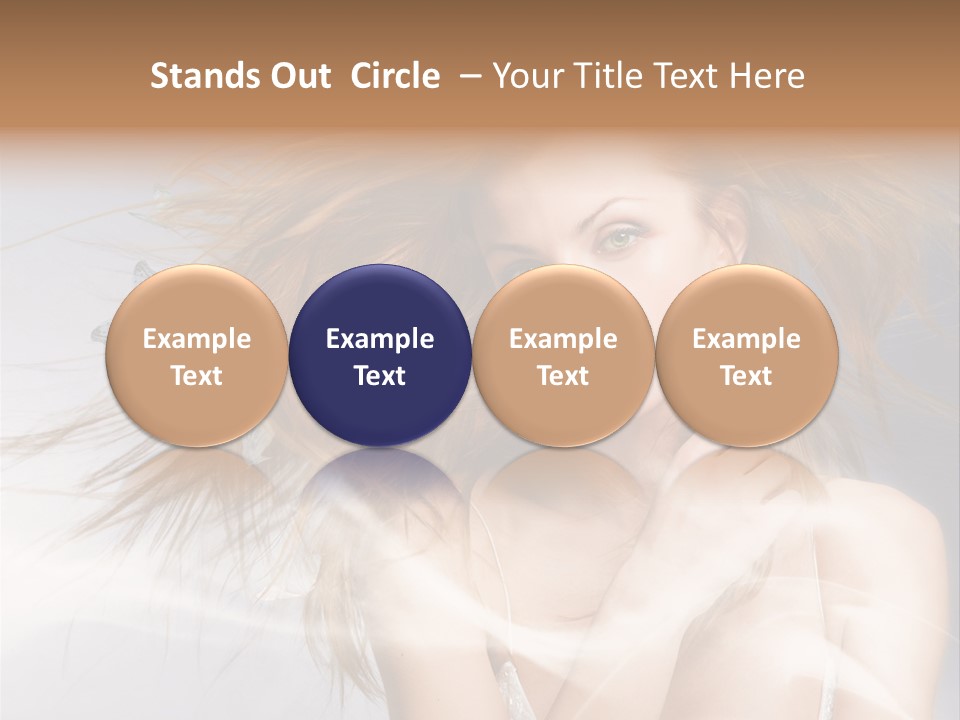 Joyful Happy Hair PowerPoint Template