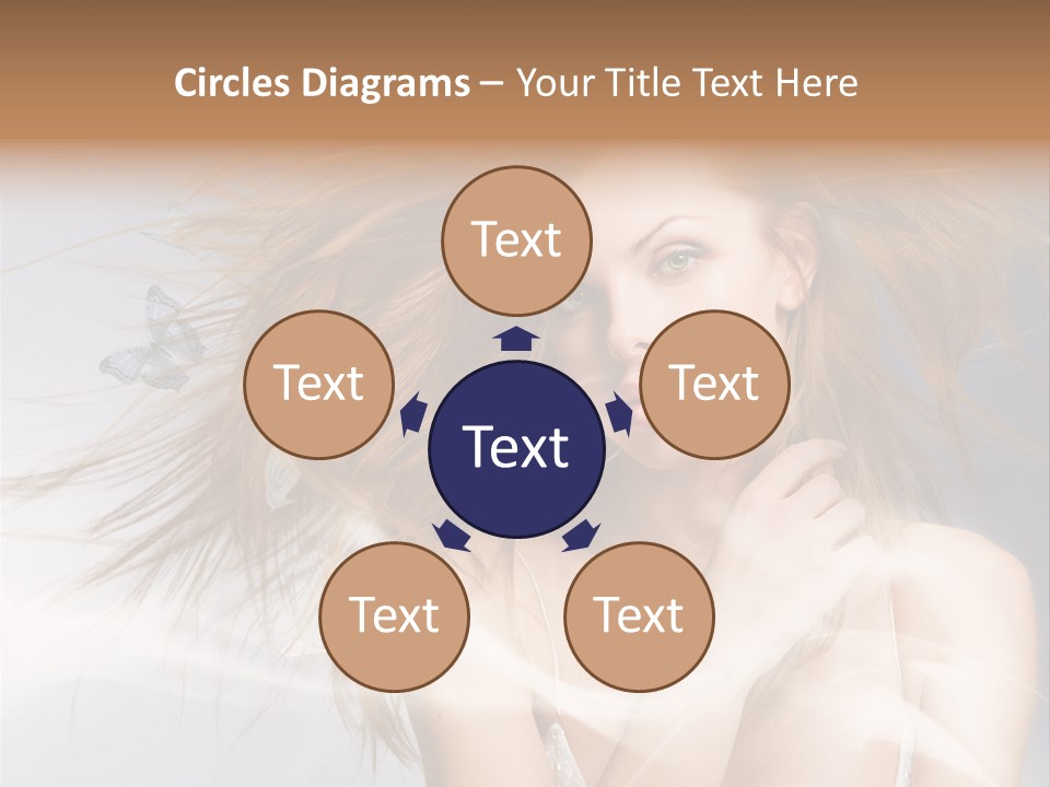 Joyful Happy Hair PowerPoint Template