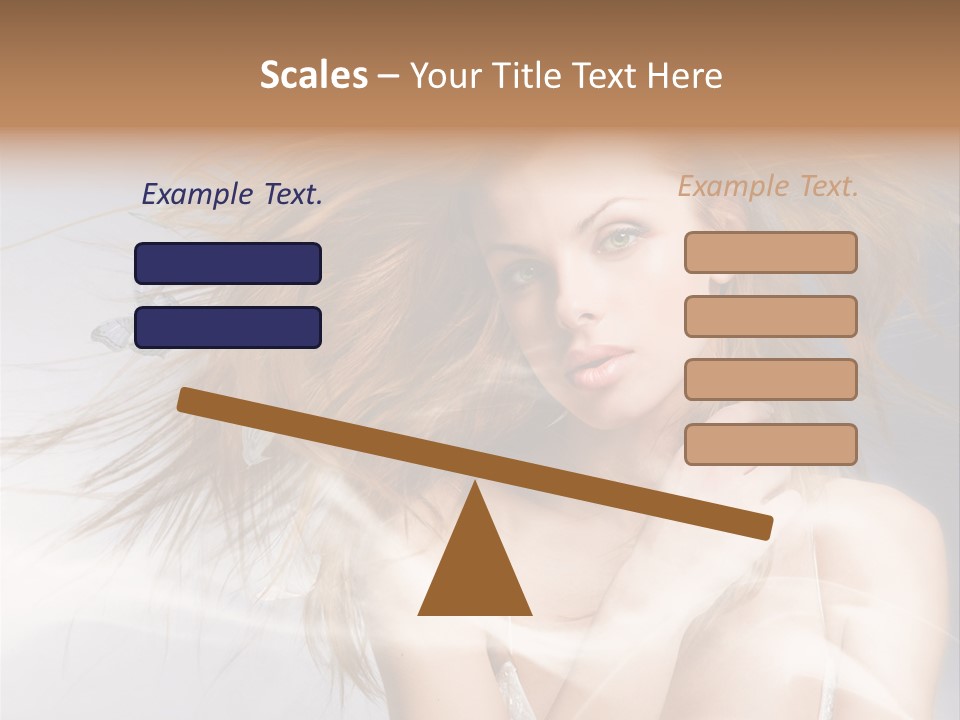 Joyful Happy Hair PowerPoint Template
