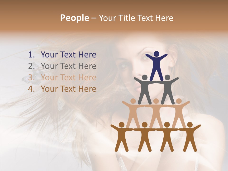 Joyful Happy Hair PowerPoint Template