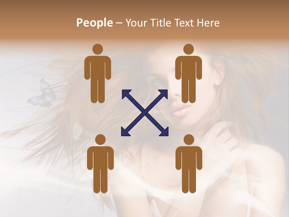 Joyful Happy Hair PowerPoint Template