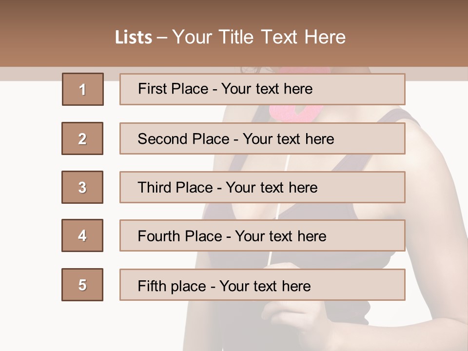 Cute Smile Romantic PowerPoint Template