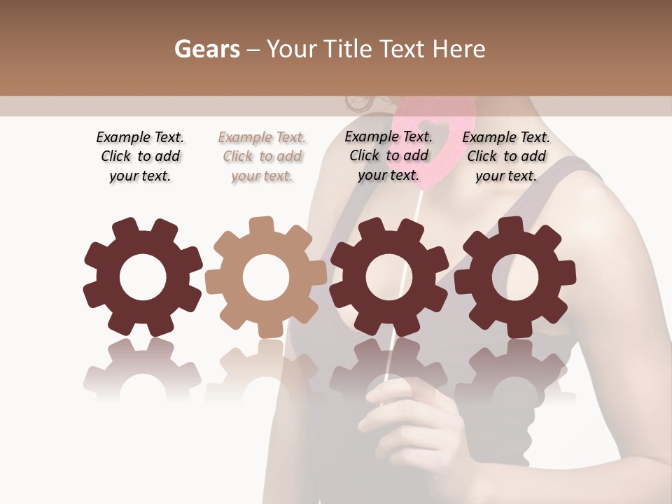 Cute Smile Romantic PowerPoint Template