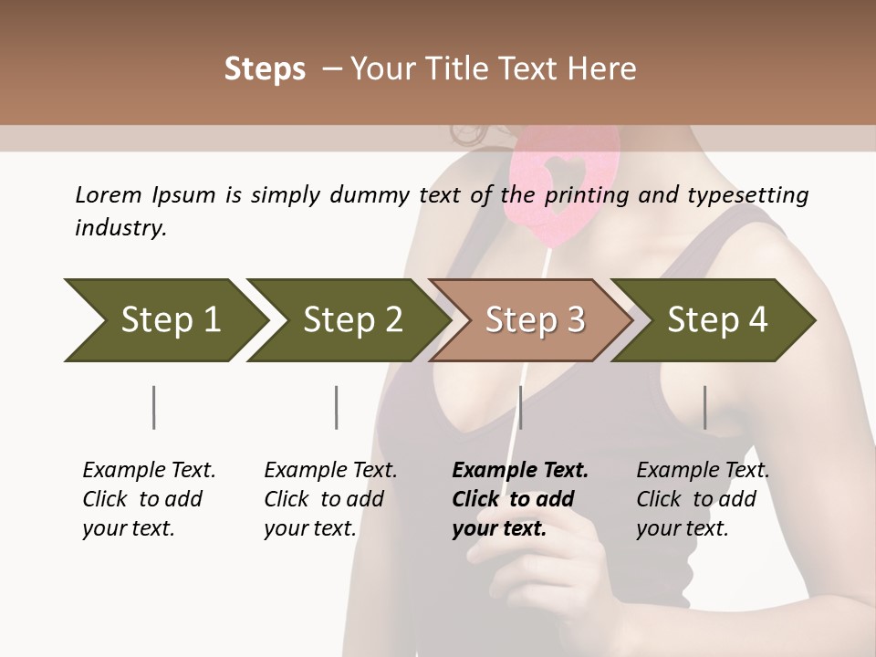 Cute Smile Romantic PowerPoint Template