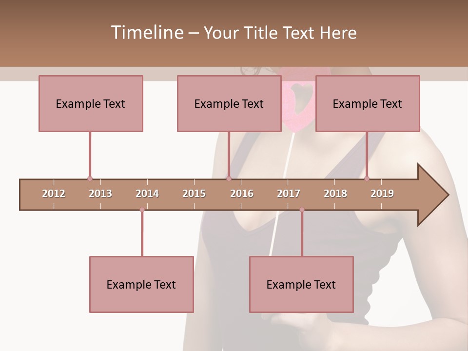 Cute Smile Romantic PowerPoint Template
