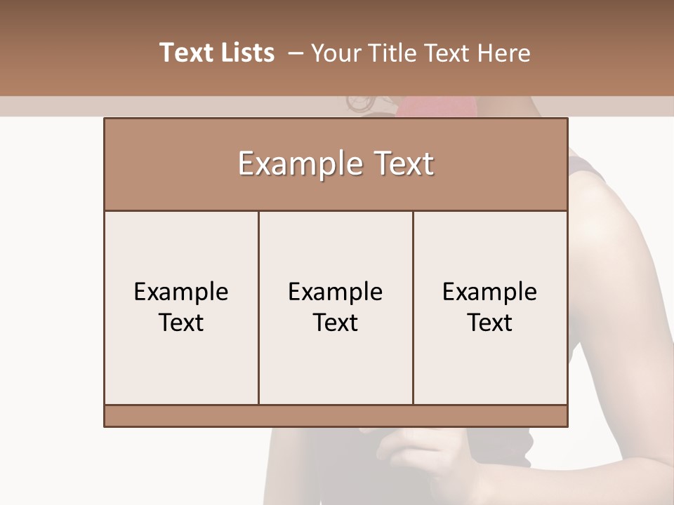 Cute Smile Romantic PowerPoint Template