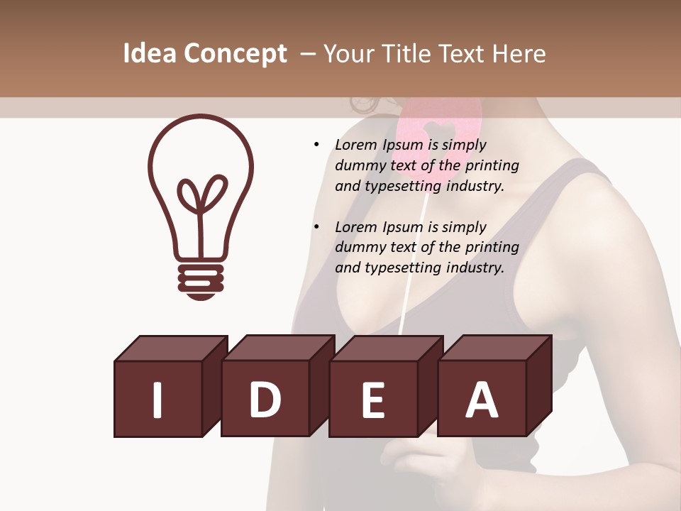 Cute Smile Romantic PowerPoint Template