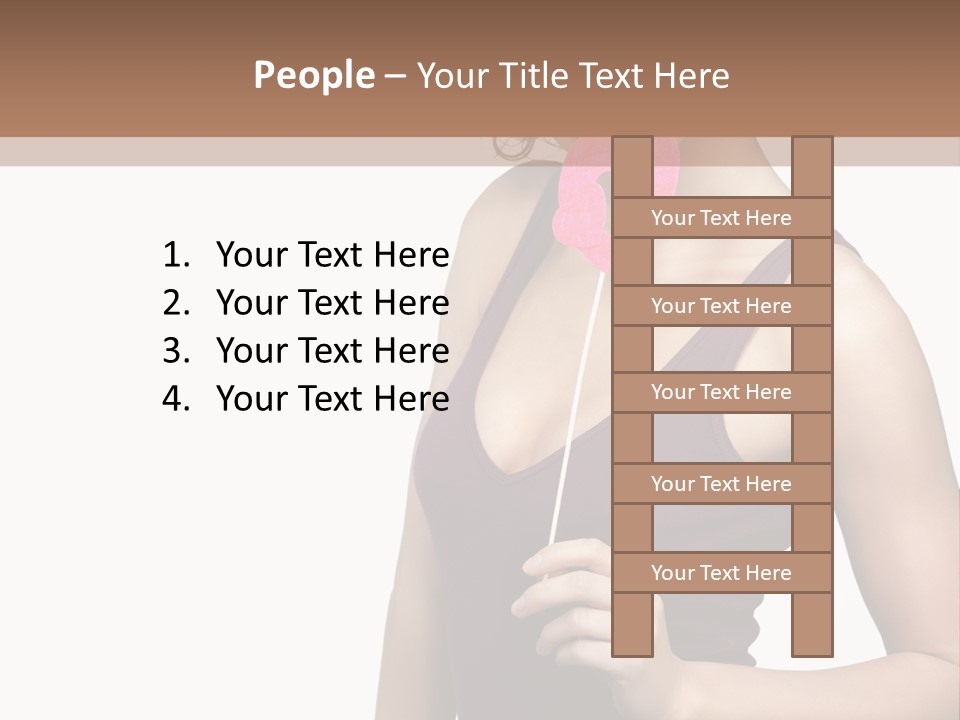 Cute Smile Romantic PowerPoint Template