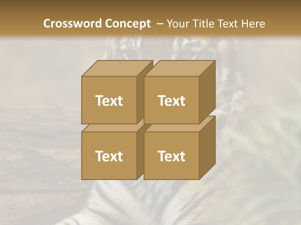 Alertness Wildlife Nature PowerPoint Template