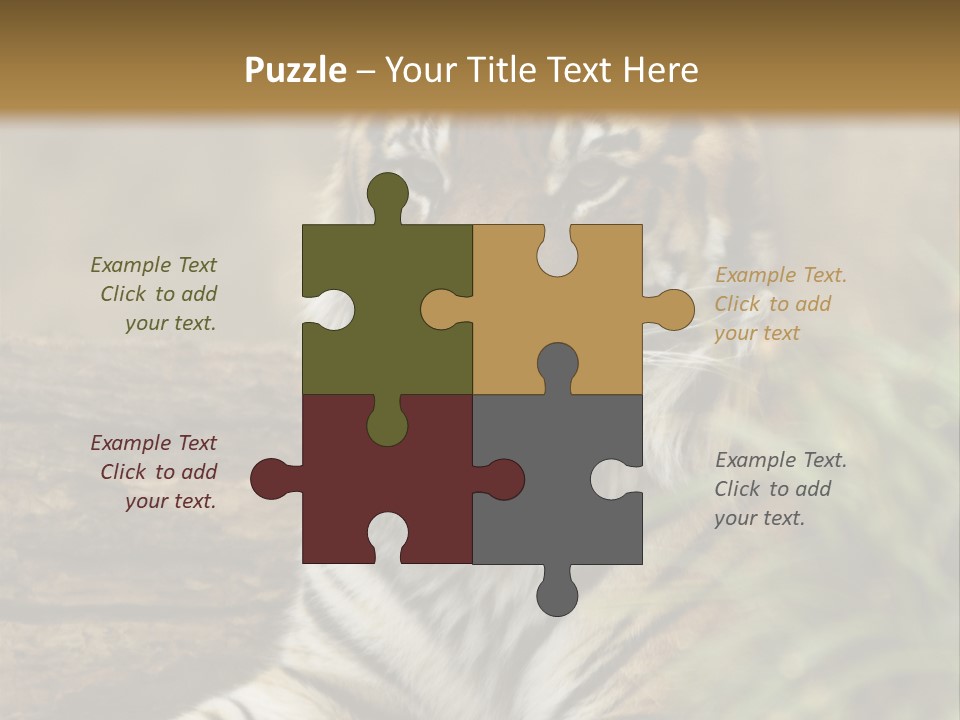 Alertness Wildlife Nature PowerPoint Template