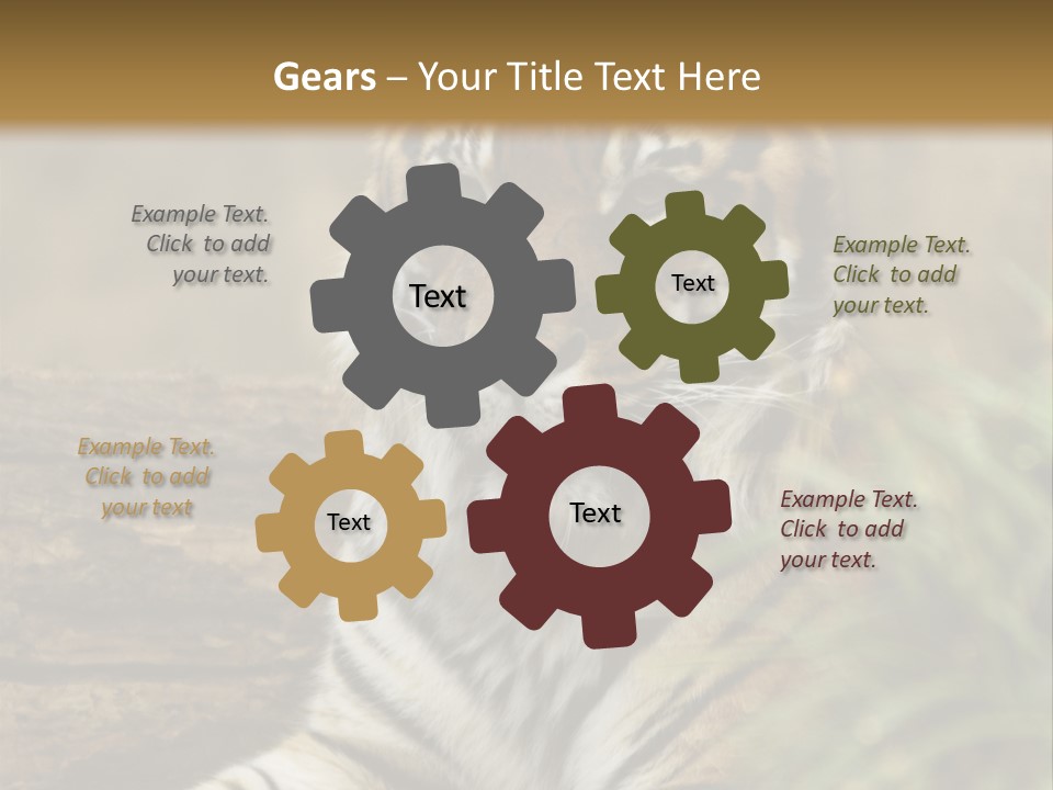 Alertness Wildlife Nature PowerPoint Template