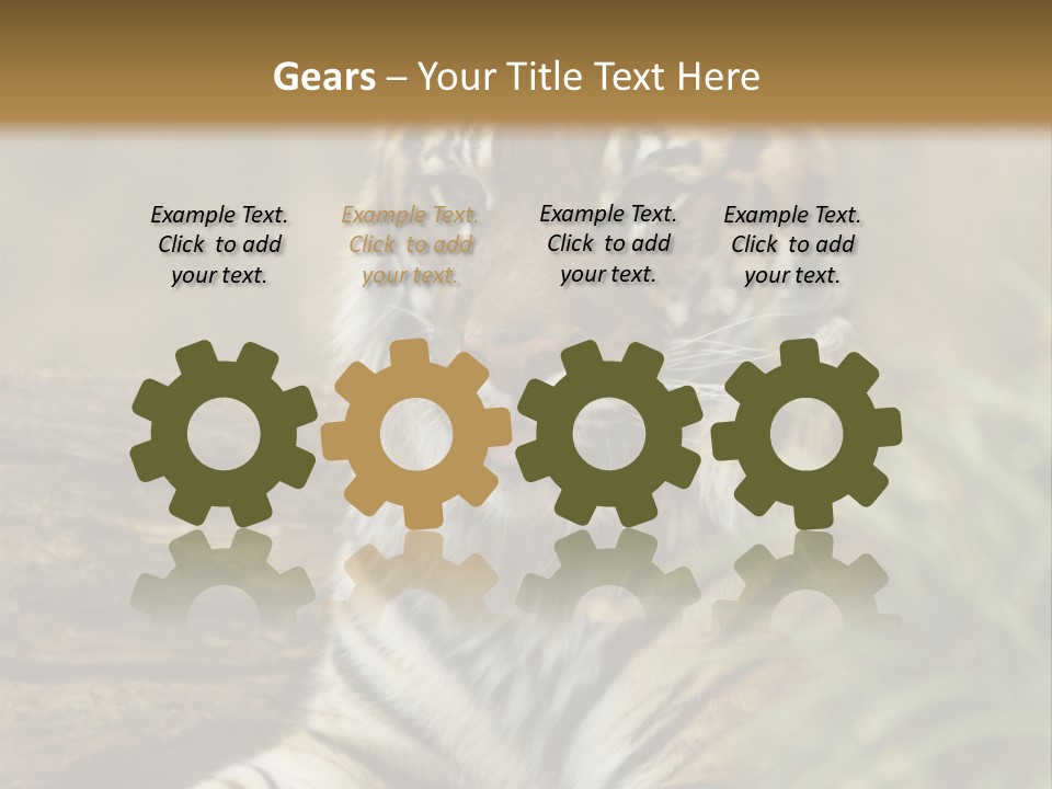 Alertness Wildlife Nature PowerPoint Template