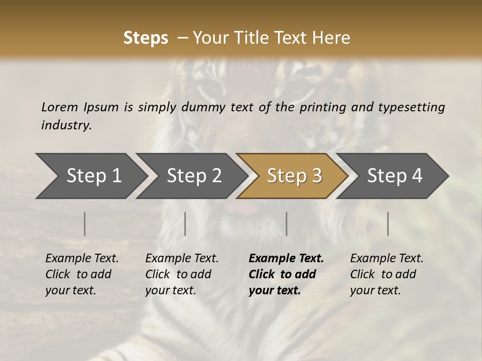 Alertness Wildlife Nature PowerPoint Template