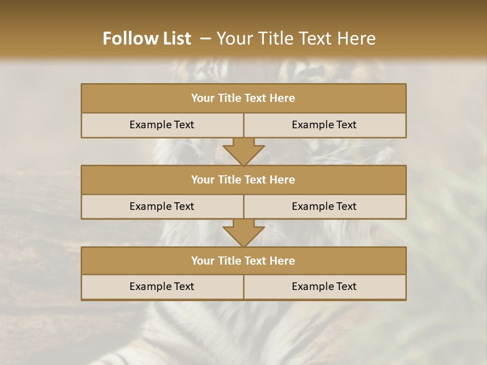 Alertness Wildlife Nature PowerPoint Template