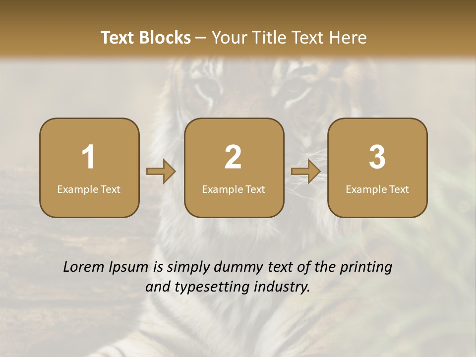 Alertness Wildlife Nature PowerPoint Template