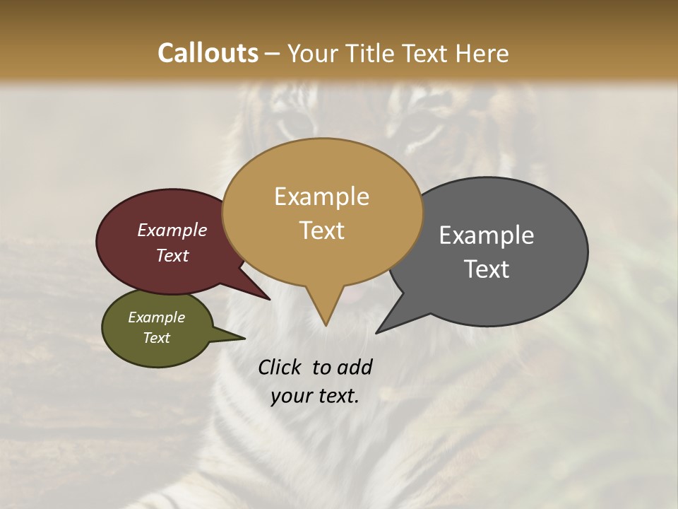 Alertness Wildlife Nature PowerPoint Template