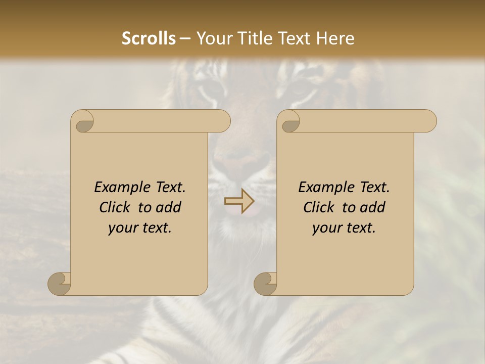 Alertness Wildlife Nature PowerPoint Template