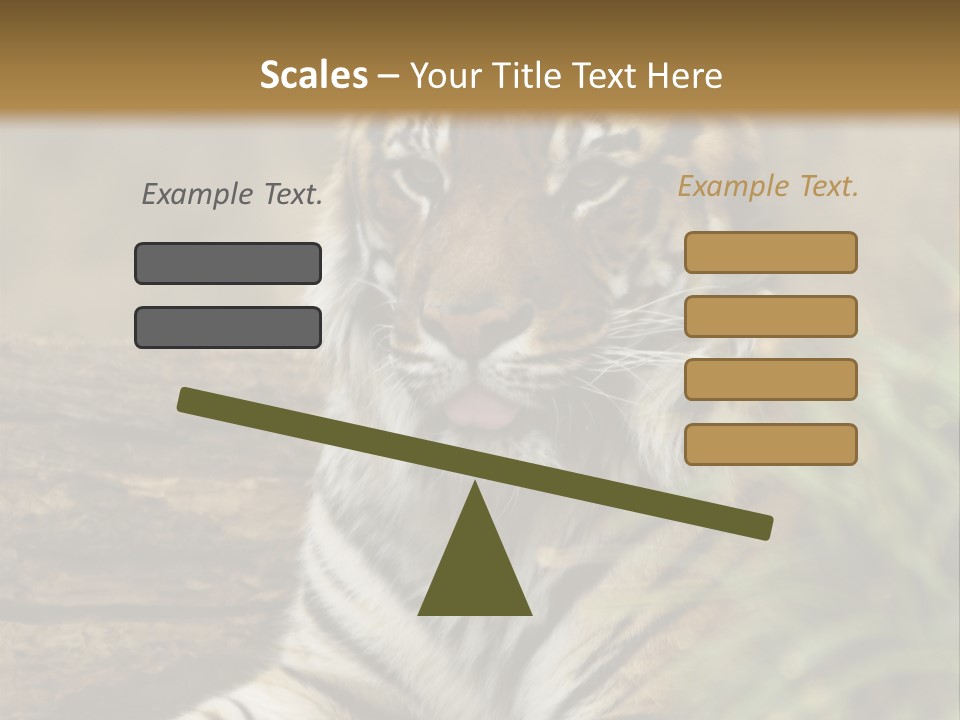 Alertness Wildlife Nature PowerPoint Template